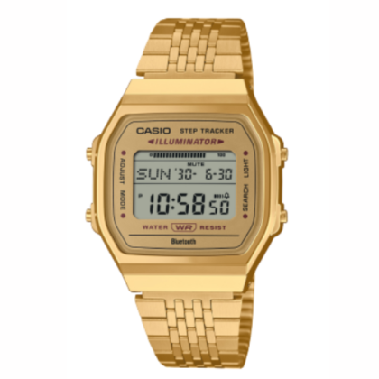 Casio Vintage ABL-100WEG-9A Smartphone Link Bluetooth Stainless Steel Men Watch